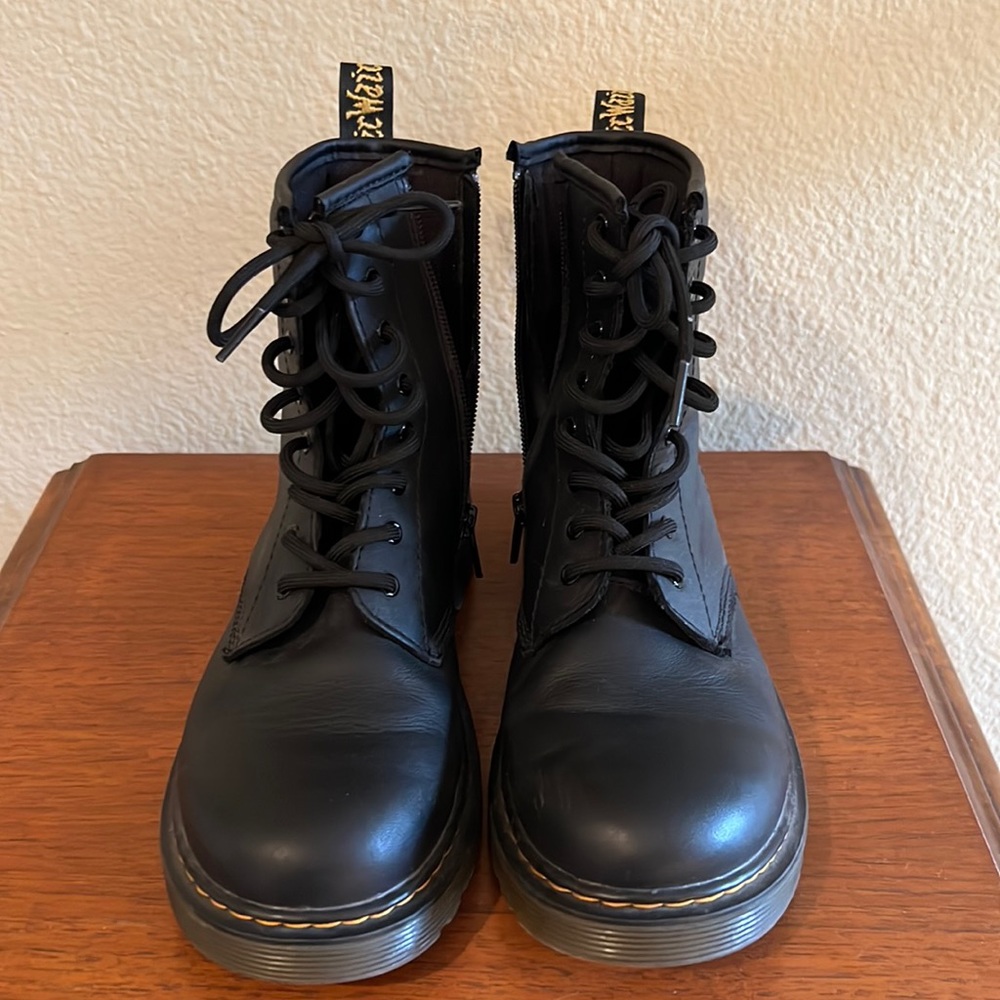Youth size 5. Dr. Martens. Black. With zipper. Basically new!
